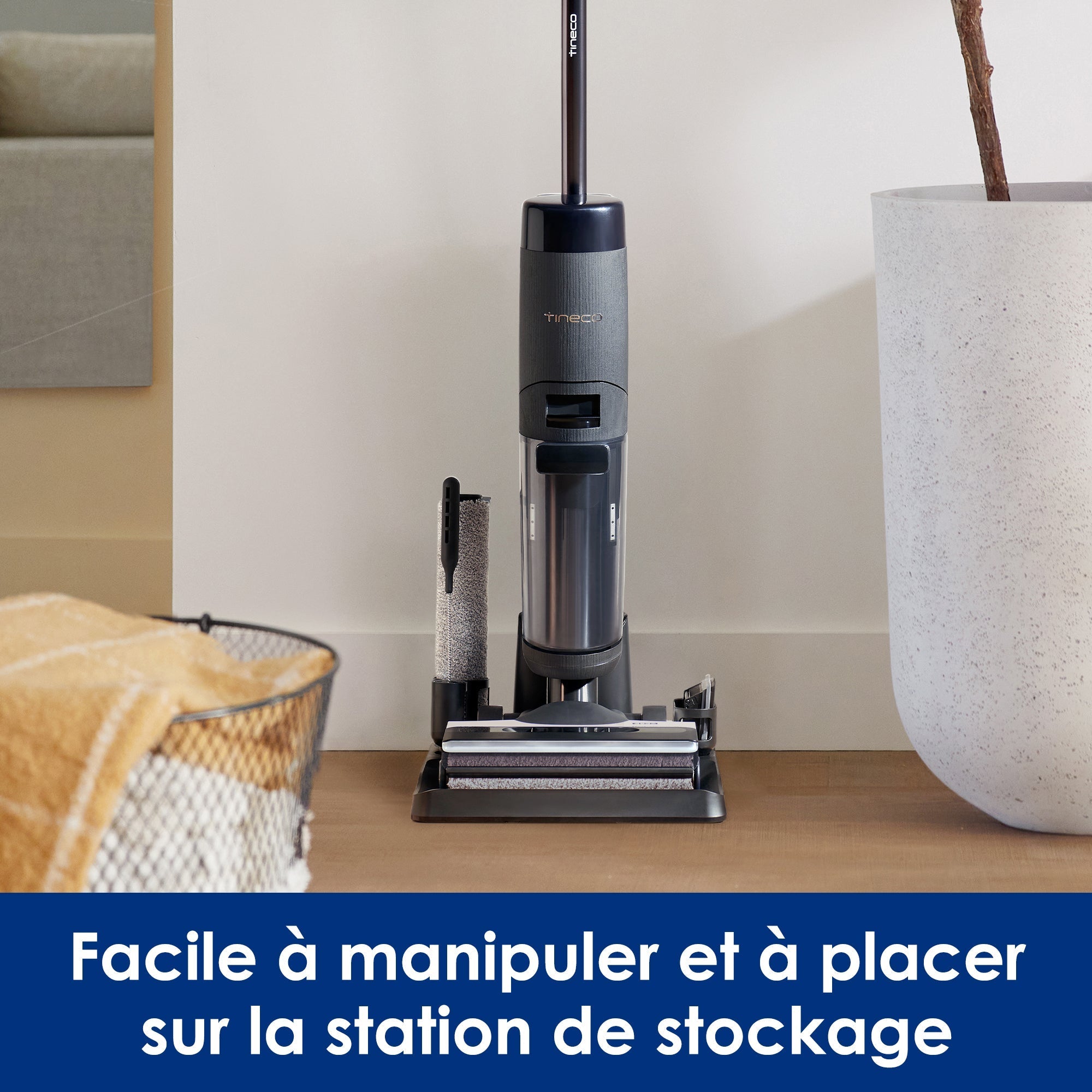 Ensemble d'accessoires pour aspirateurs secs et humides Floor One S6/S7 PRO (1* rouleau de brosse)
