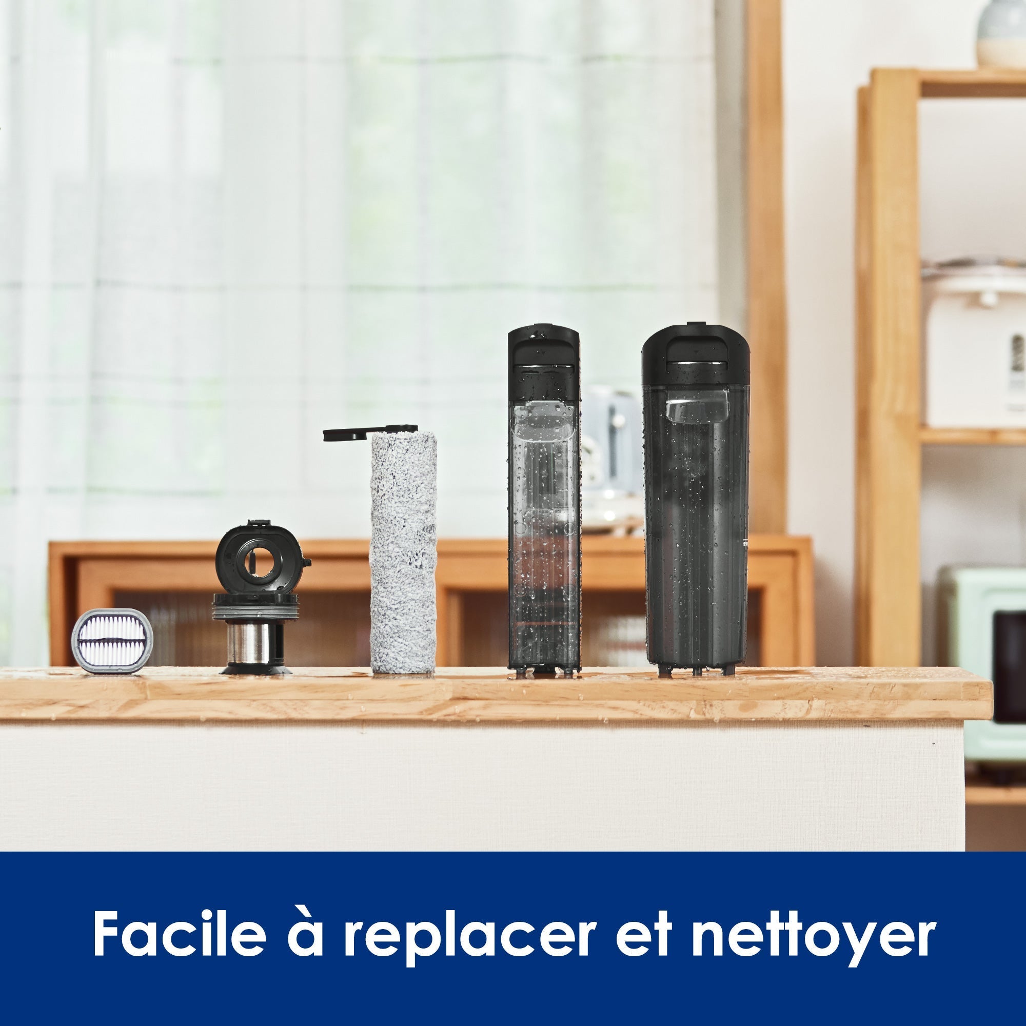 Kit d'accessoires pour aspirateur sec/humide intelligent FLOOR ONE S5 COMBO
