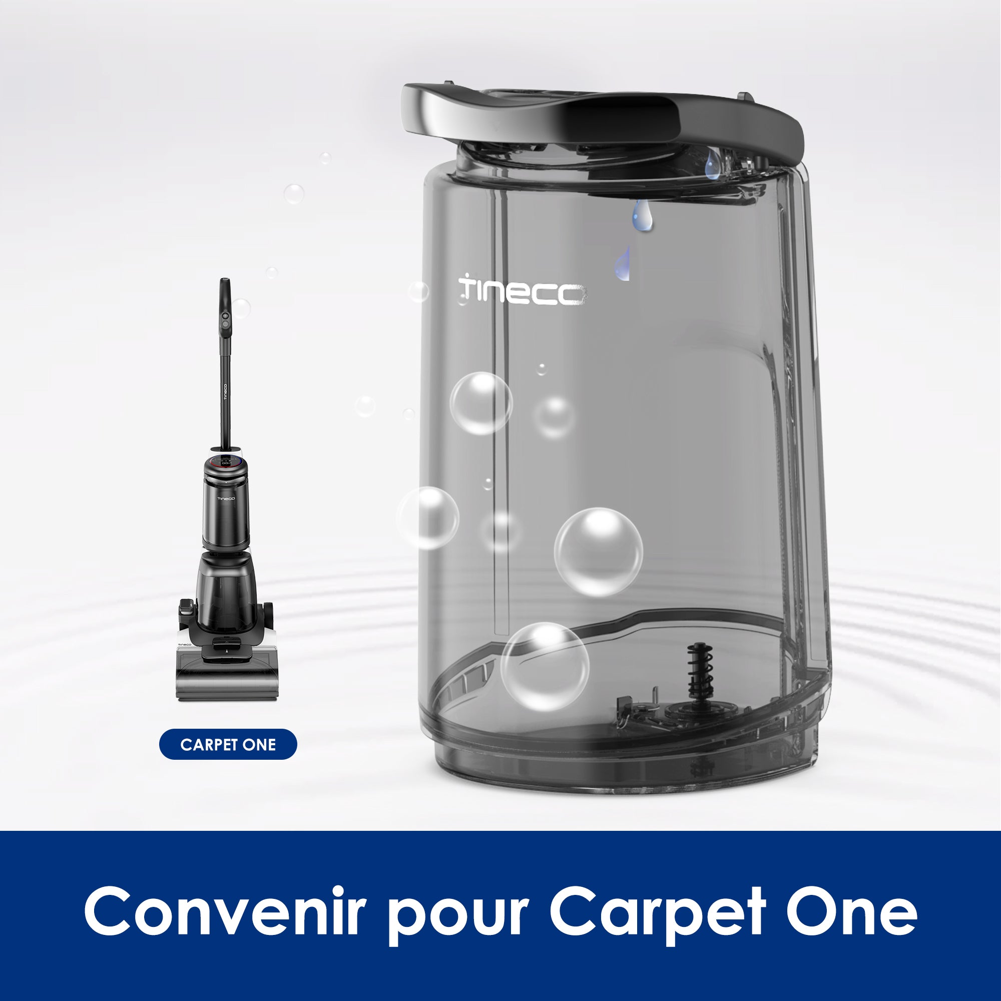 Réservoir d'eau douce CARPET ONE / CARPET ONE PRO Nettoyeur de tapis intelligent
