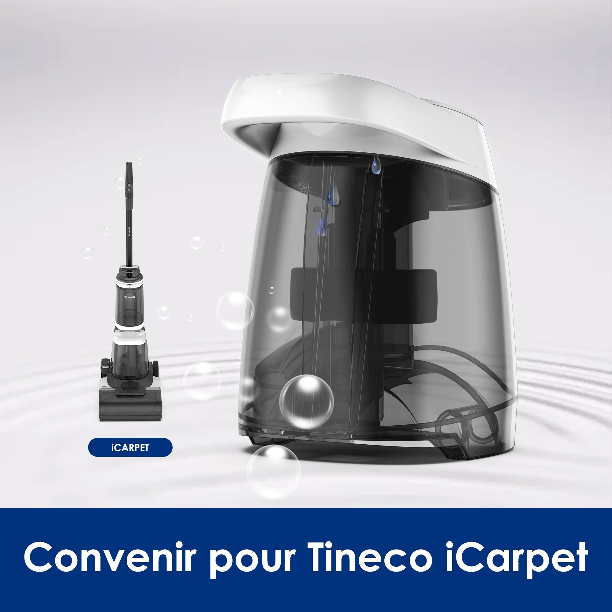 Réservoir d'eau sale iCARPET Nettoyeur de tapis intelligent