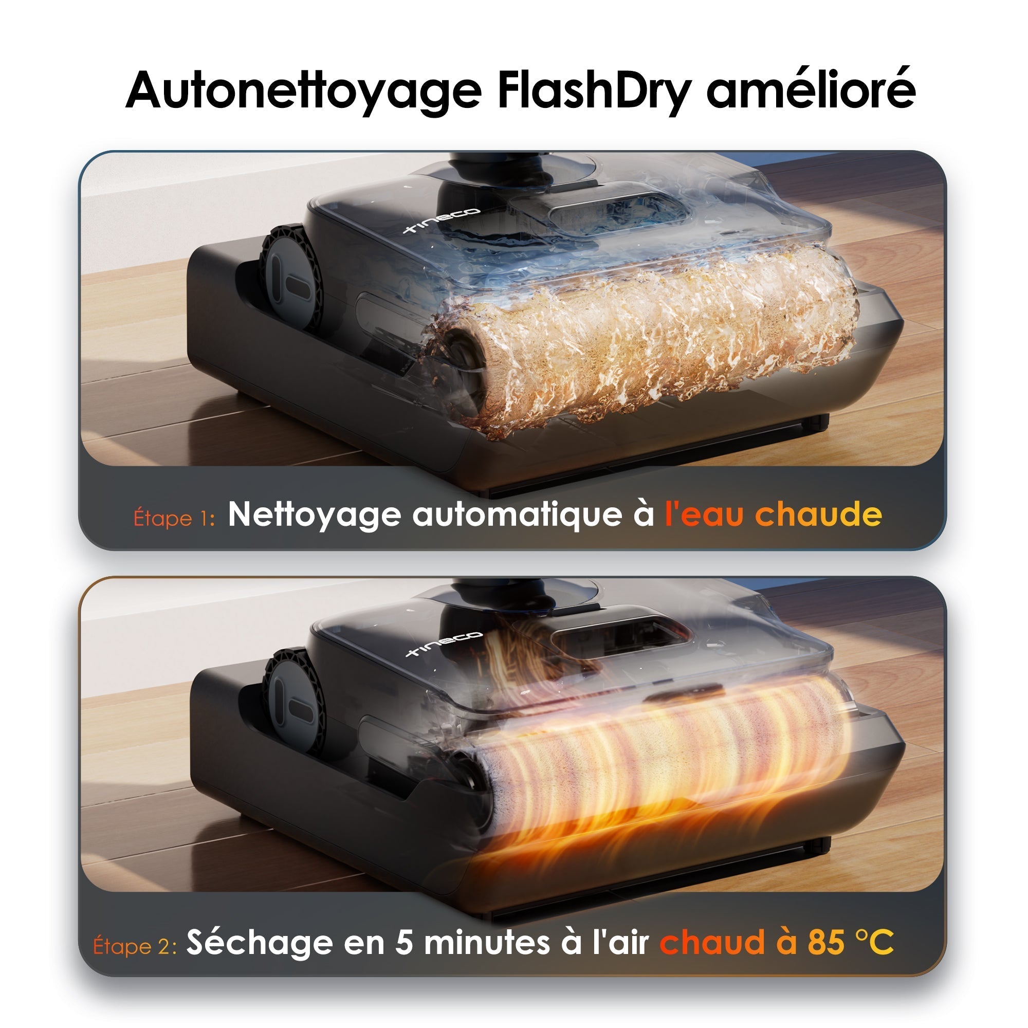 Le FLOOR ONE i6 Stretch Aspirateur Sec et Humide