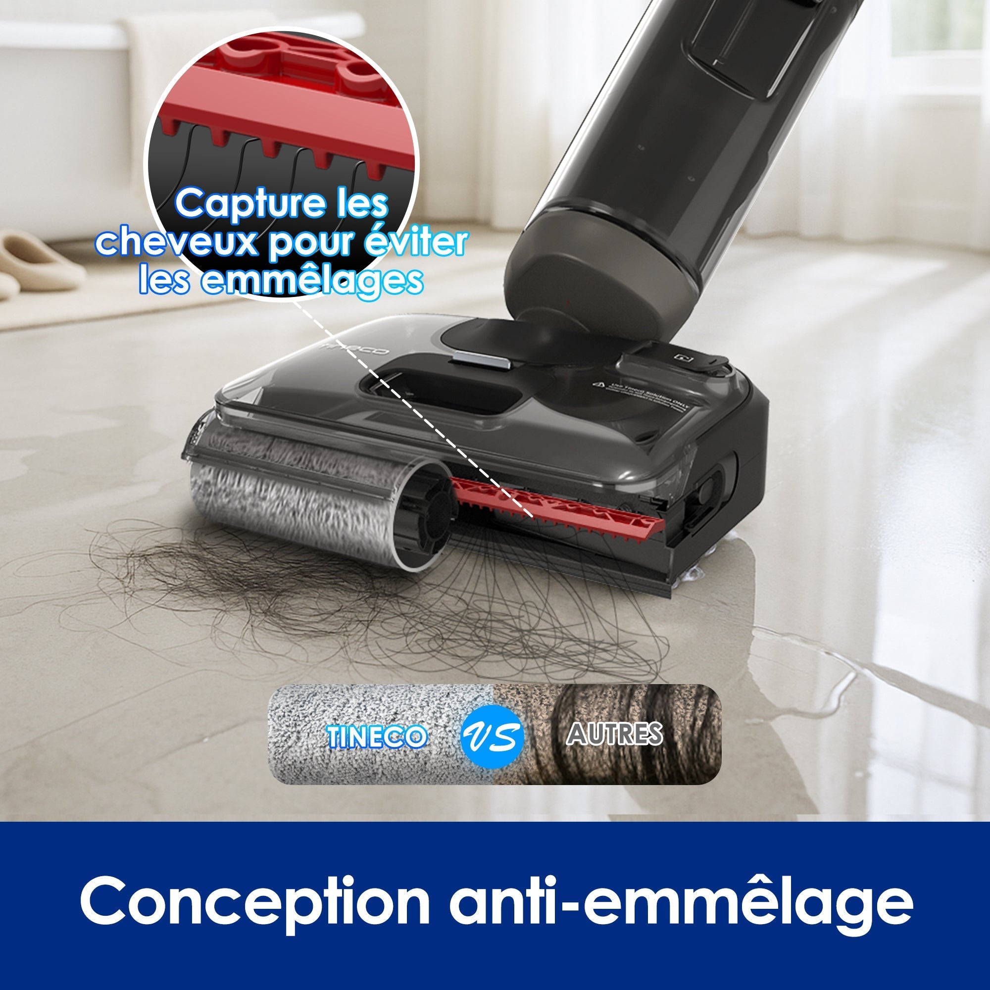 Le FLOOR ONE i6 Stretch Aspirateur Sec et Humide