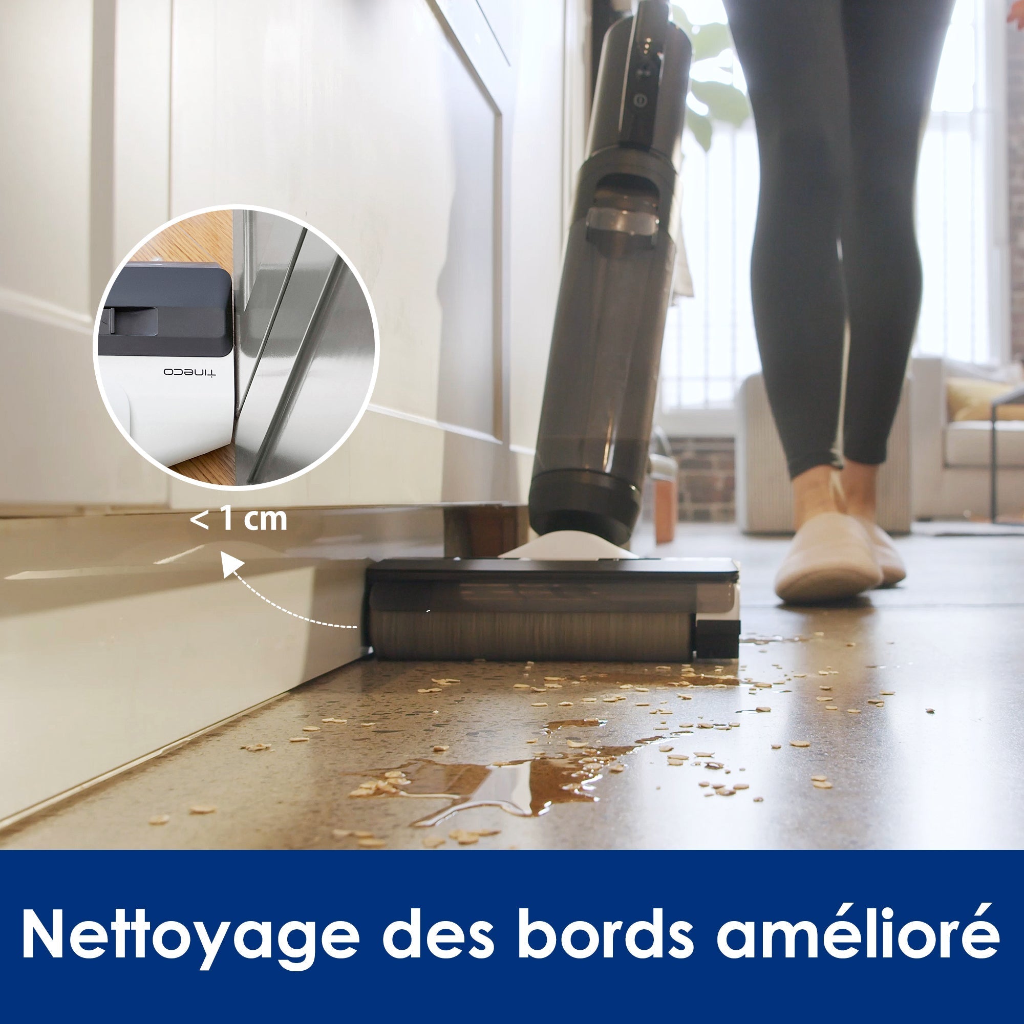 Le FLOOR ONE S5 COMBO POWER KIT aspirateur intelligent sec et humide