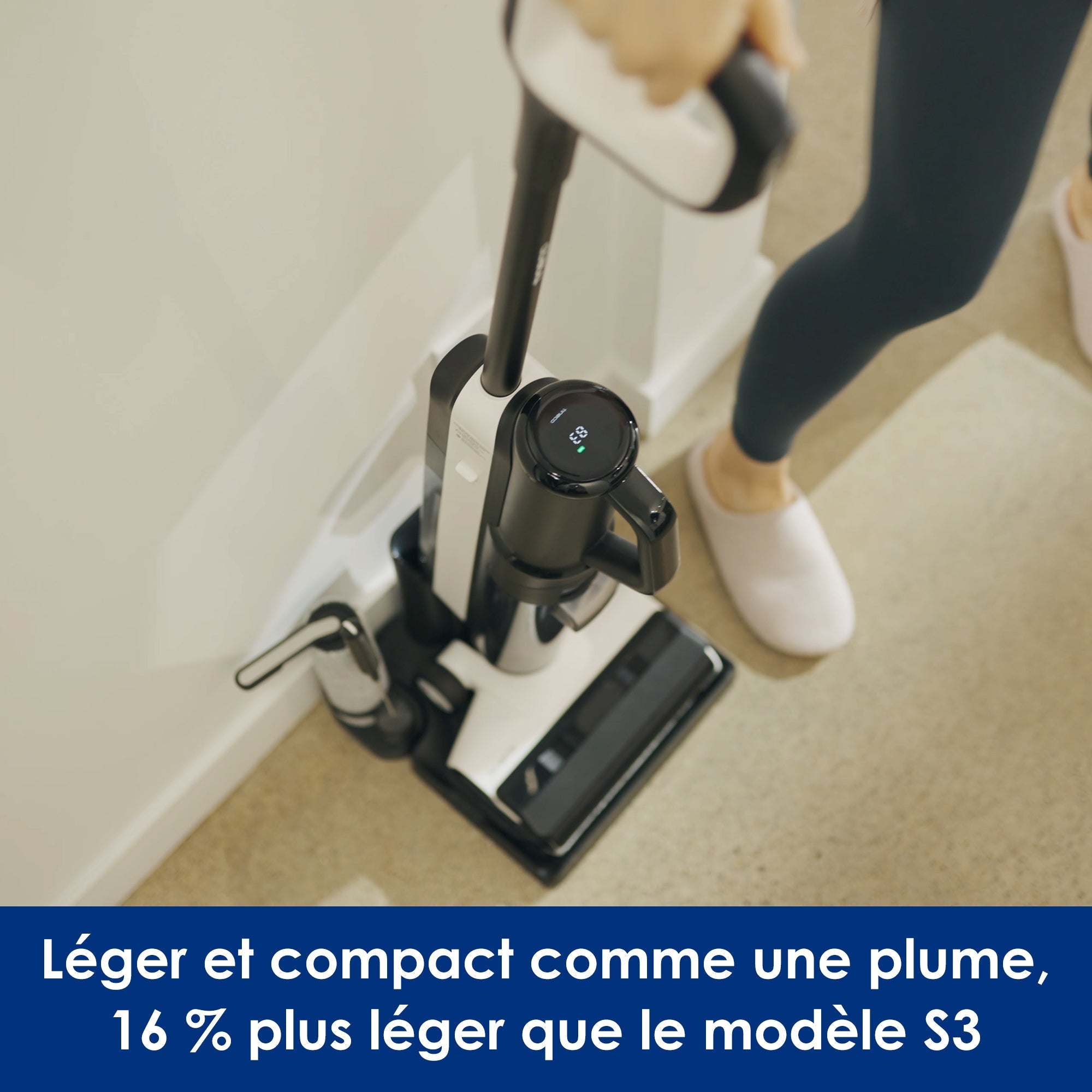 Le FLOOR ONE S5 COMBO POWER KIT aspirateur intelligent sec et humide