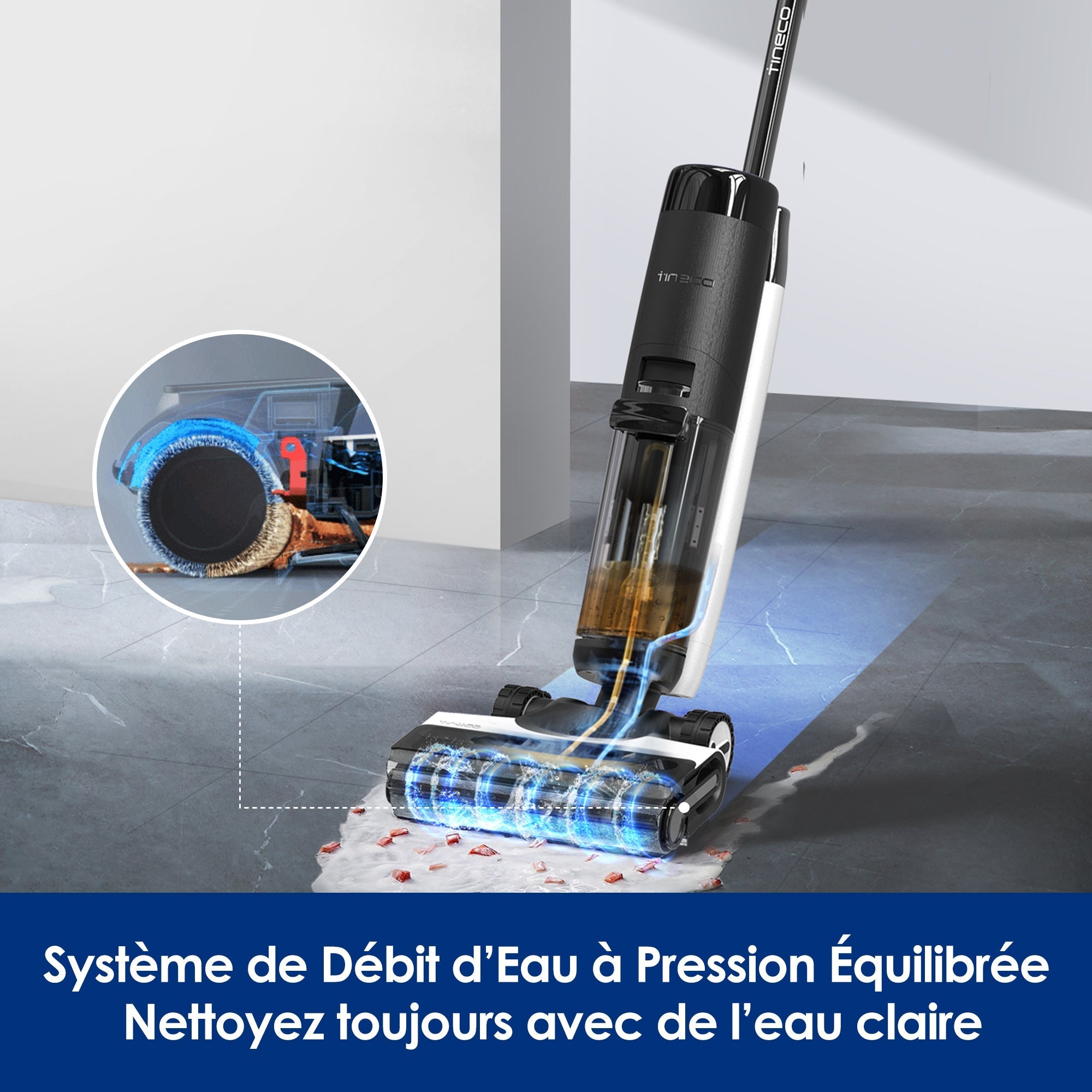 Le FLOOR ONE S7 PRO/S7 Series Aspirateur et Laveur Sec et Humide sans Fil Intelligent