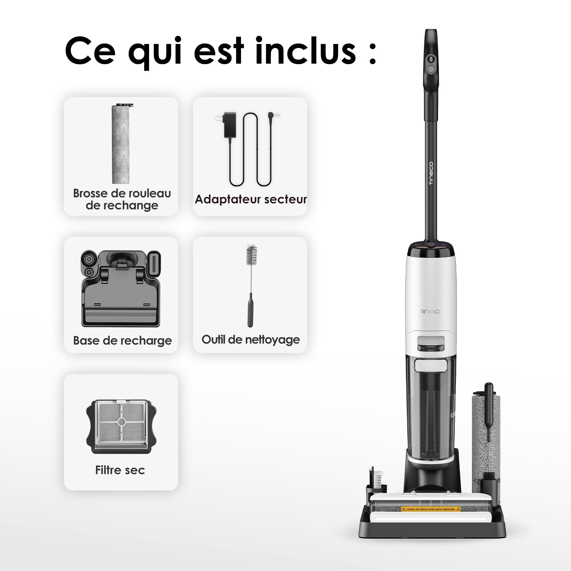 Le FLOOR ONE S7 Steam Balai Vapeur Sans-Fil
