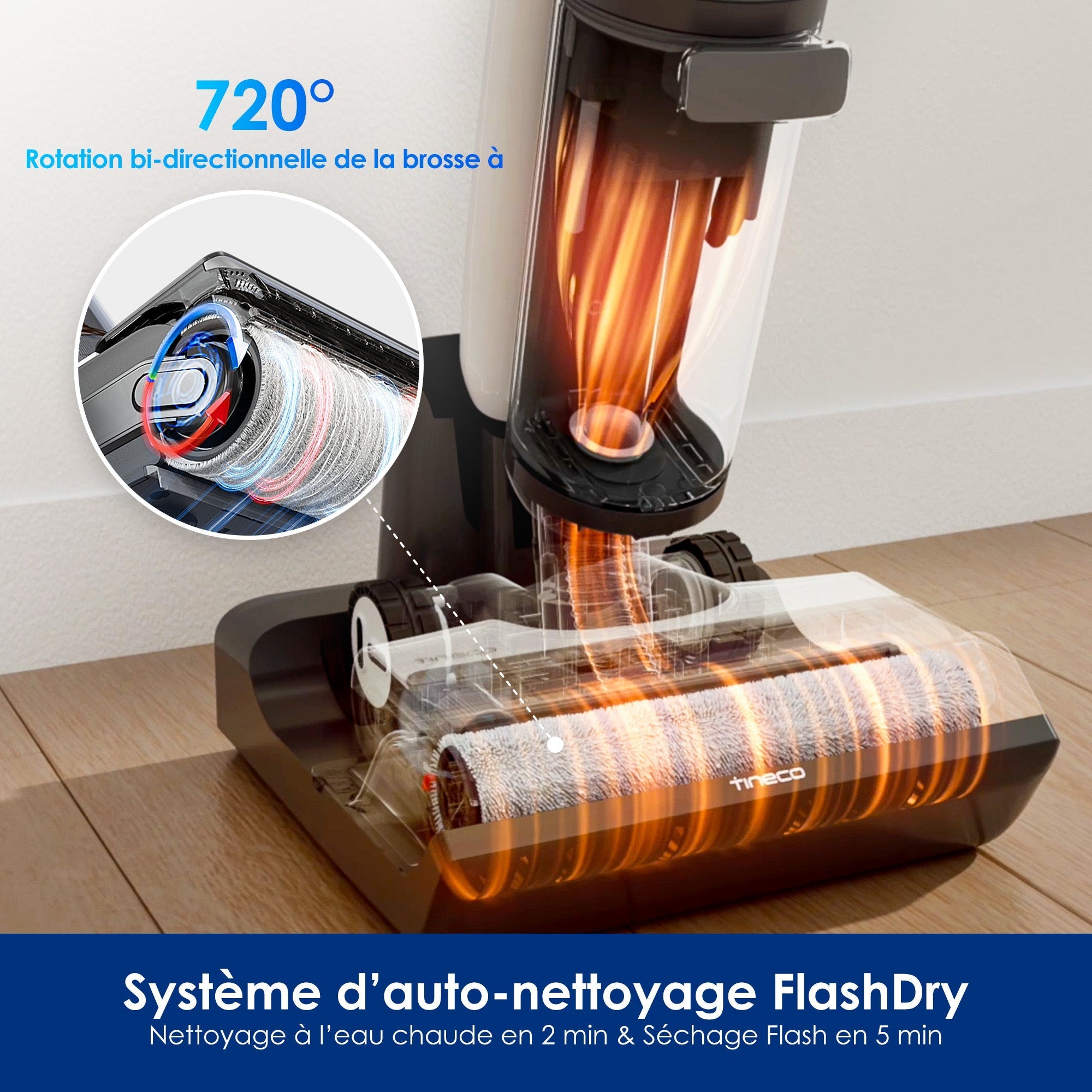 LE FLOOR ONE SWITCH S7 Laveur Intelligent Multi-Fonctions