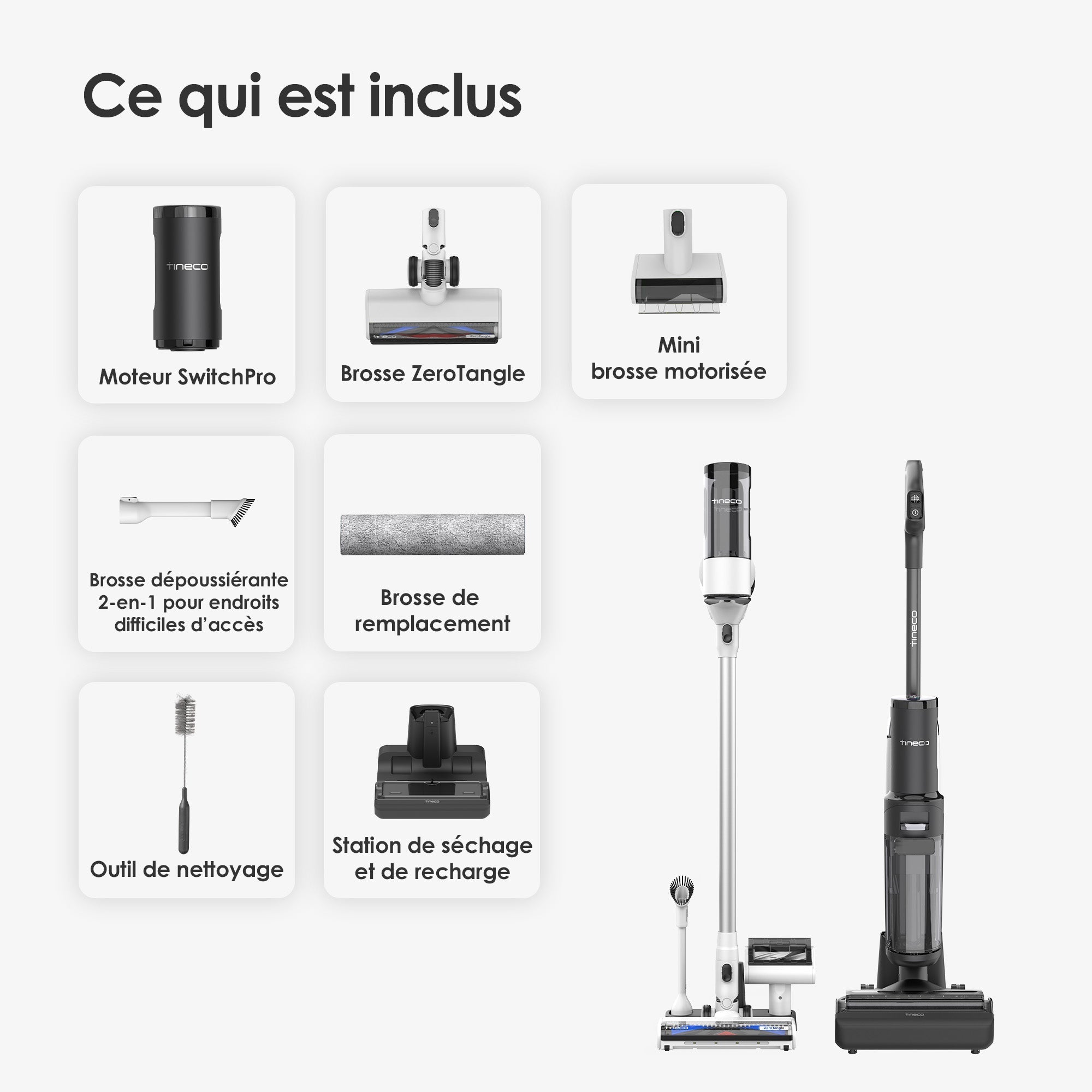 LE FLOOR ONE SWITCH S7 Laveur Intelligent Multi-Fonctions