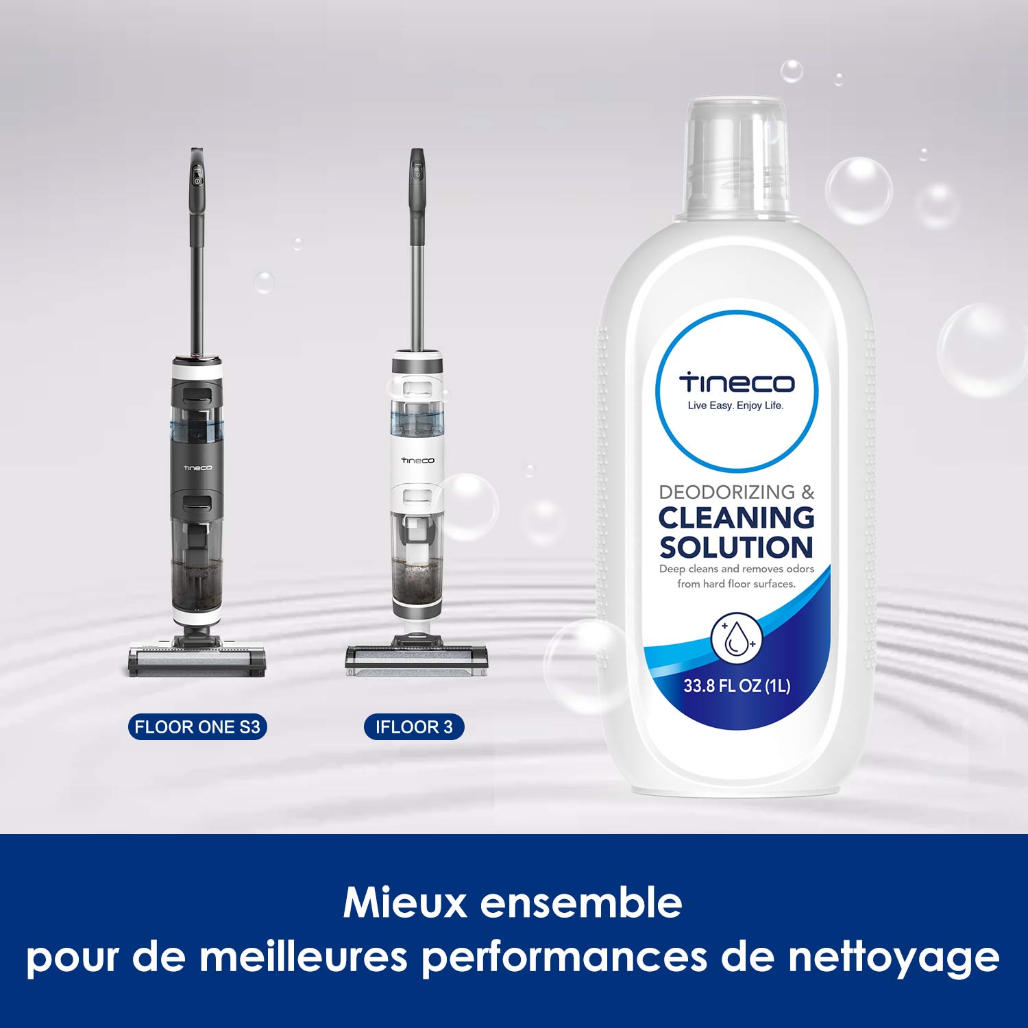 Formule pour Floor One S3, iFloor 3, Floor One S5 & S5 Combo, pour nettoyage multi-surfaces
