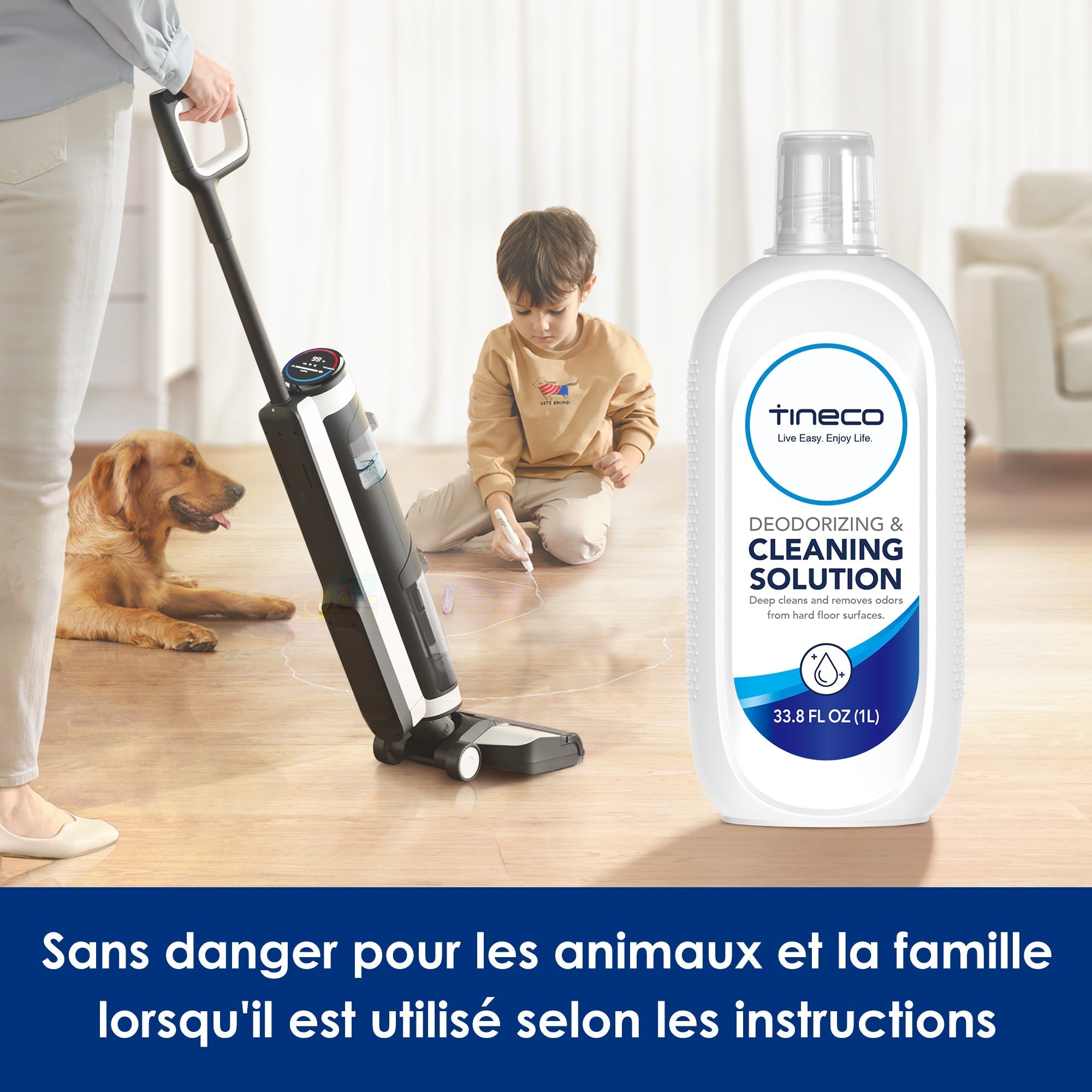 Formule pour Floor One S3, iFloor 3, Floor One S5 & S5 Combo, pour nettoyage multi-surfaces