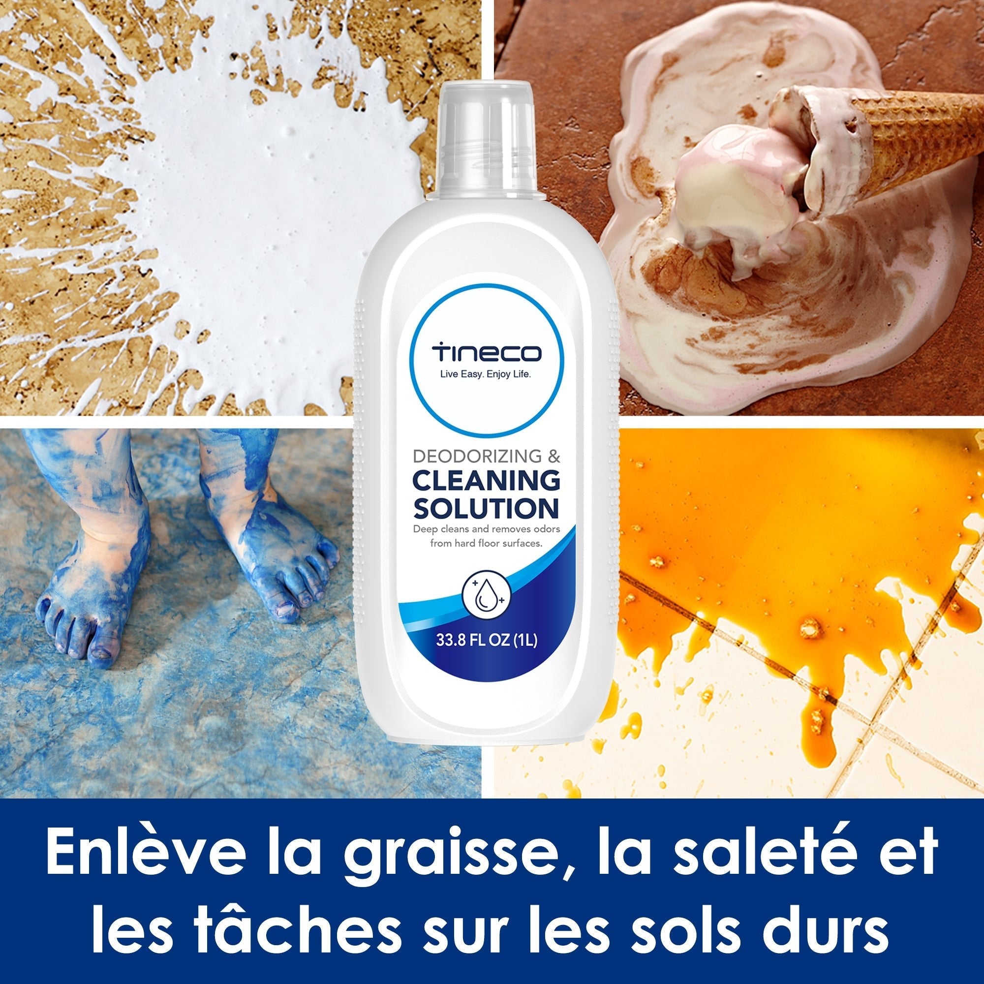 Formule pour Floor One S3, iFloor 3, Floor One S5 & S5 Combo, pour nettoyage multi-surfaces