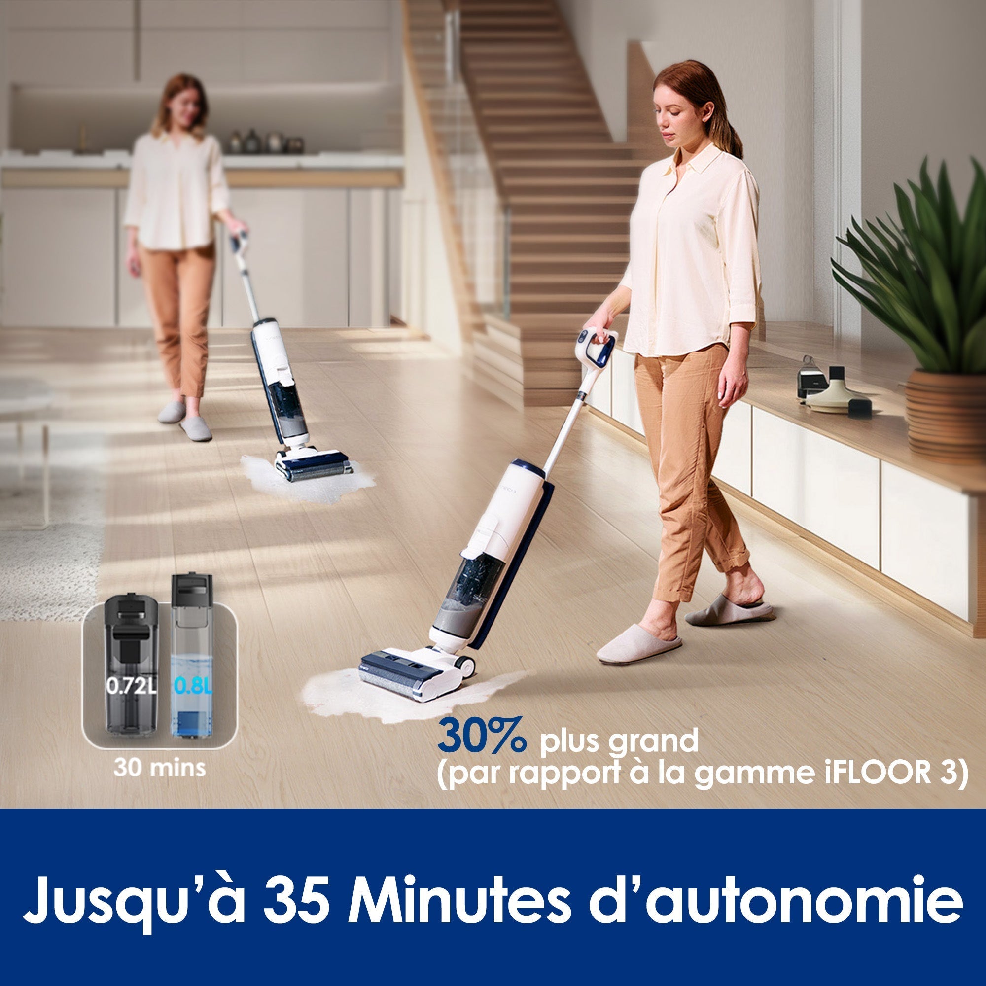 Le iFLOOR 5 Nettoyeur de Sol