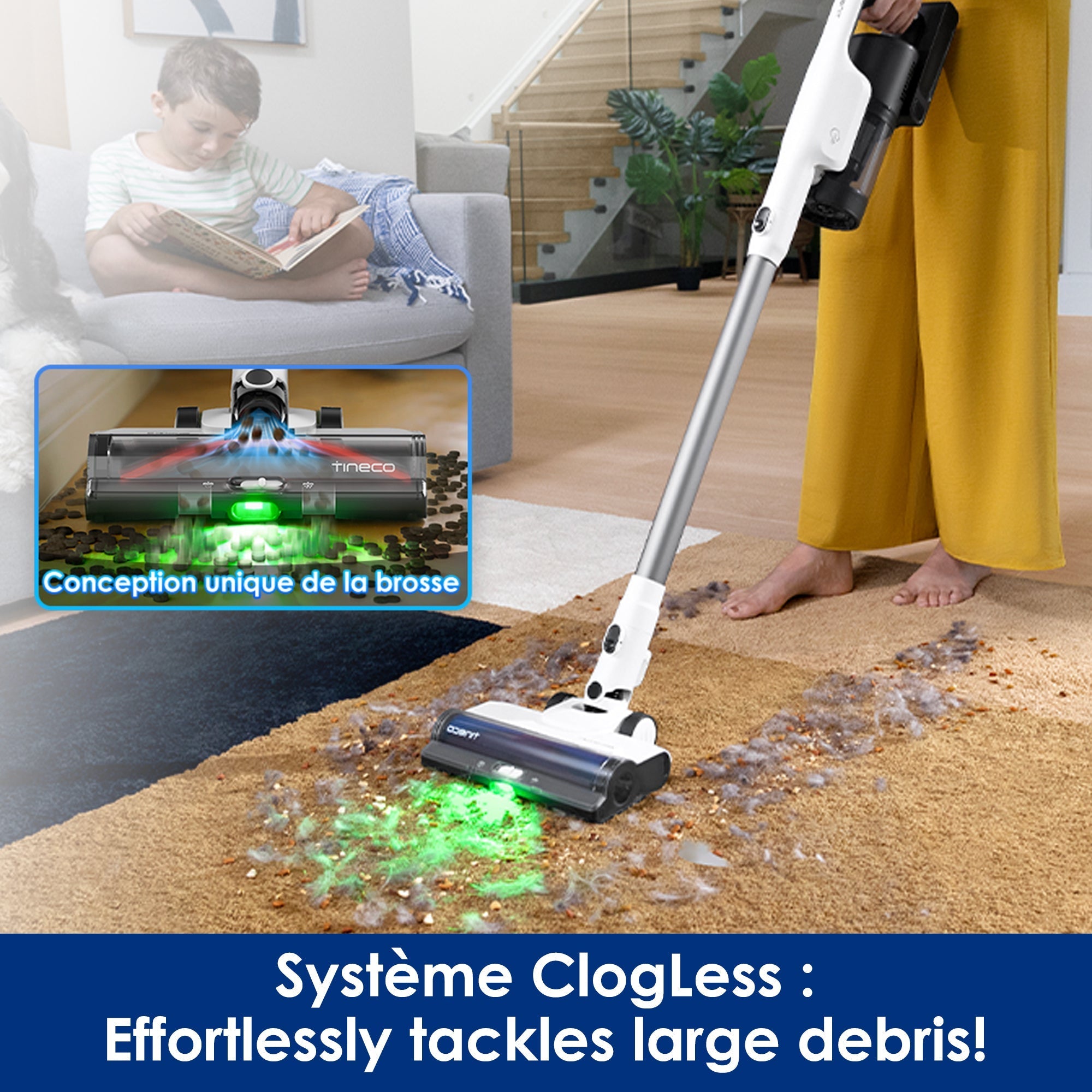 PURE ONE Station 5 PLUS Aspirateur Sans-Fil Intelligent