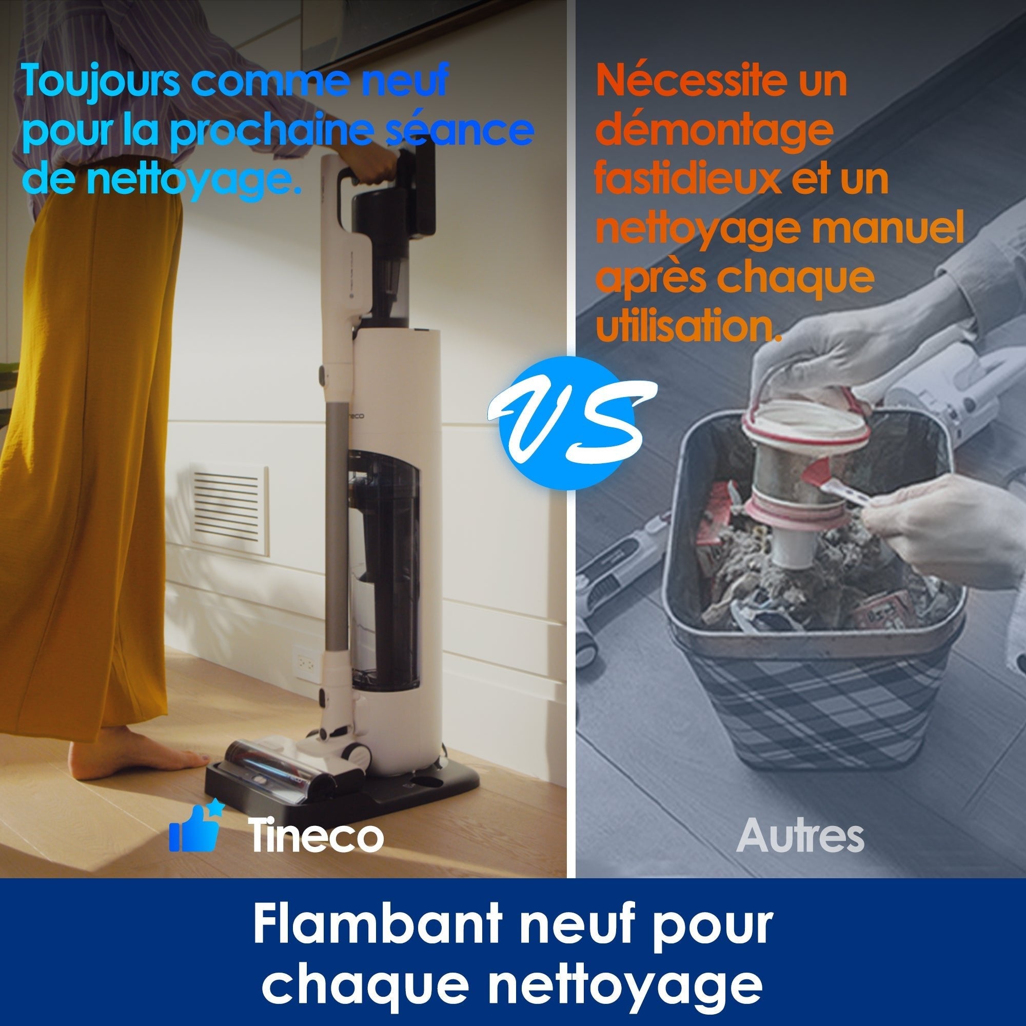 PURE ONE Station 5 PLUS Aspirateur Sans-Fil Intelligent