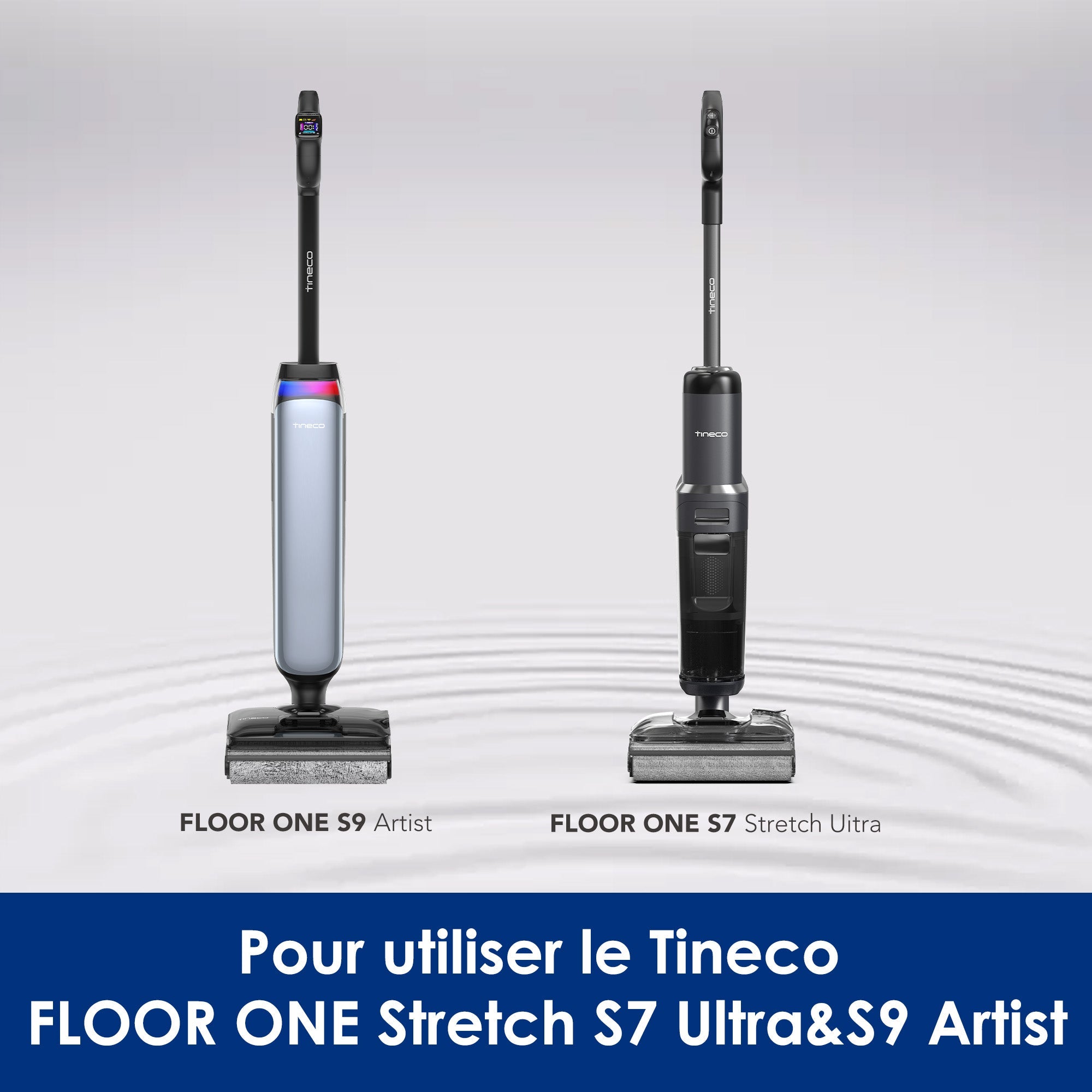 Ensemble d'accessoires pour aspirateurs secs et humides Floor One Stretch S7 Ultra&S9 Artist(1* rouleau de brosse)