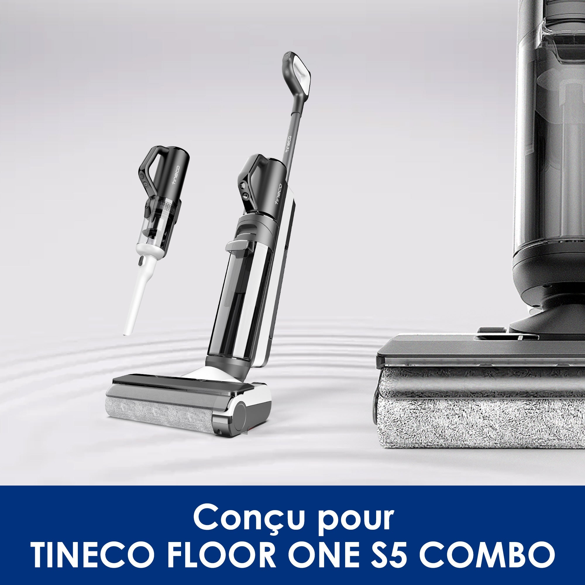 Kit d'accessoires pour aspirateur sec/humide intelligent FLOOR ONE S5 COMBO