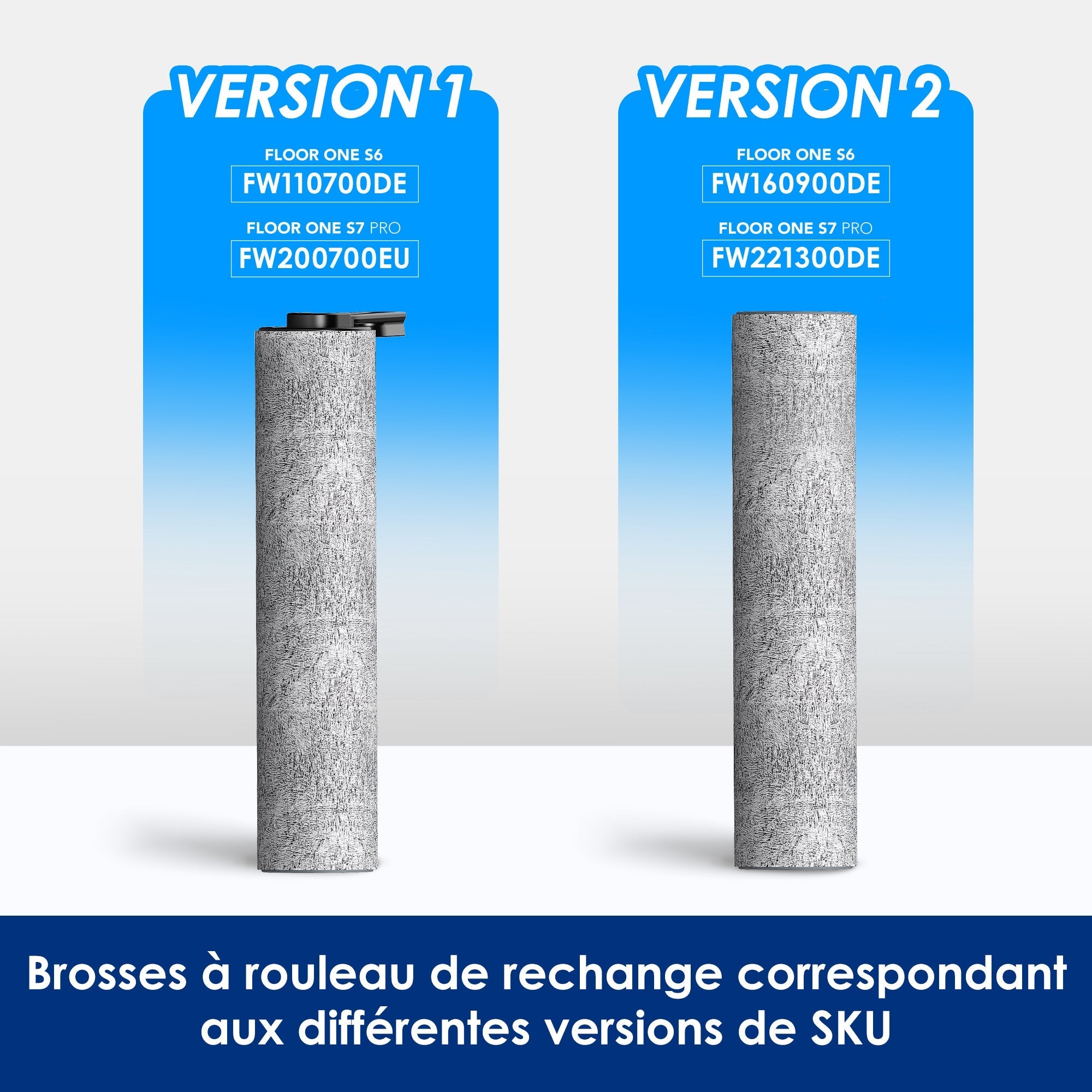 Kit d'accessoires FLOOR ONE S7 PRO pour aspirateur sec/humide intelligent