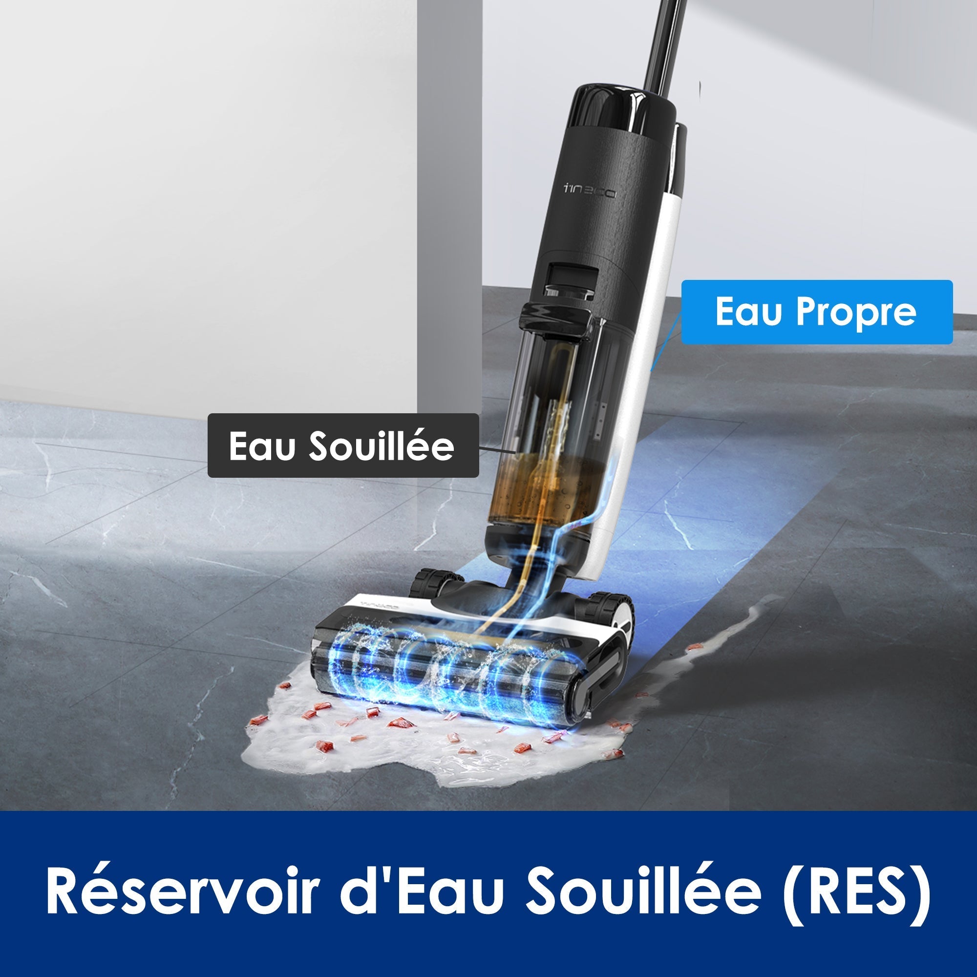 Réservoir d'eau sale de FLOOR ONE S7 PRO