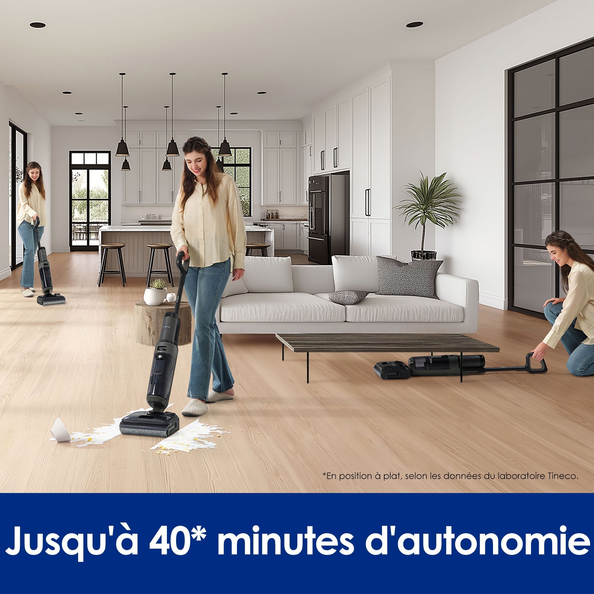 Le FLOOR ONE i6 Stretch Aspirateur Sec et Humide