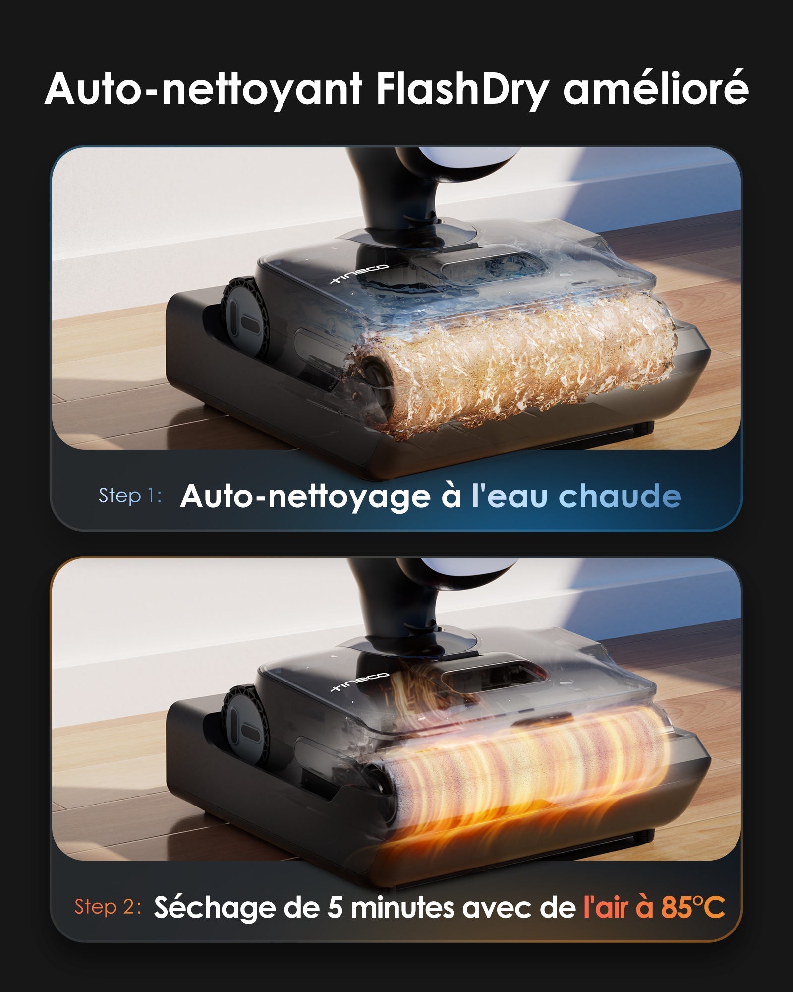 Le Floor One S9 Artist Aspirateur Laveur