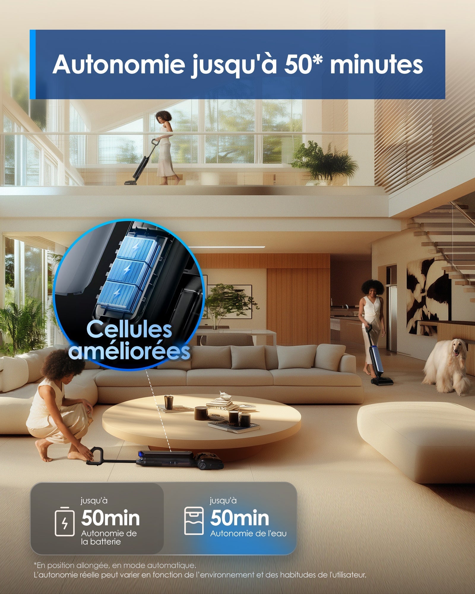 Le Floor One S9 Artist Aspirateur Laveur