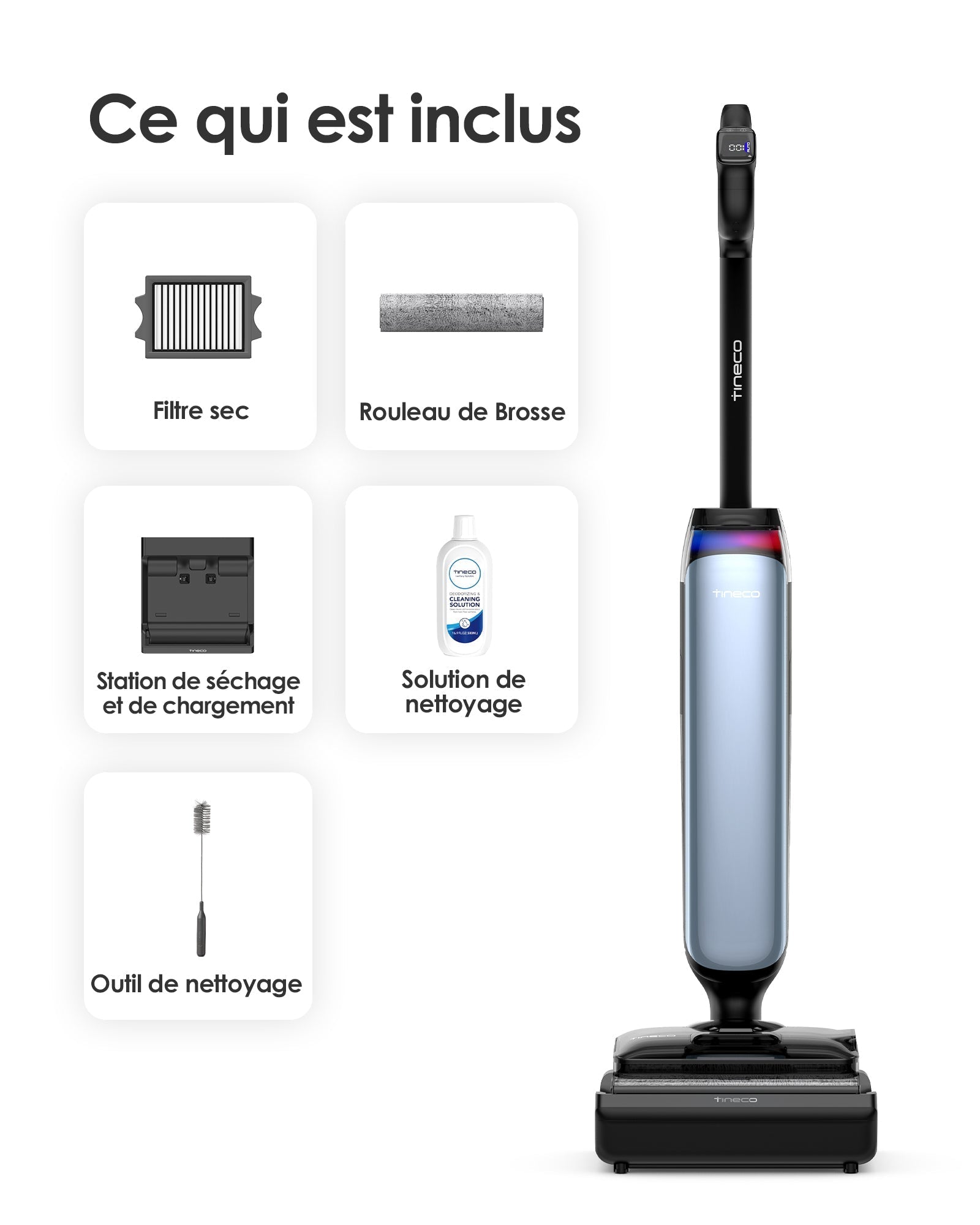 Le Floor One S9 Artist Aspirateur Laveur