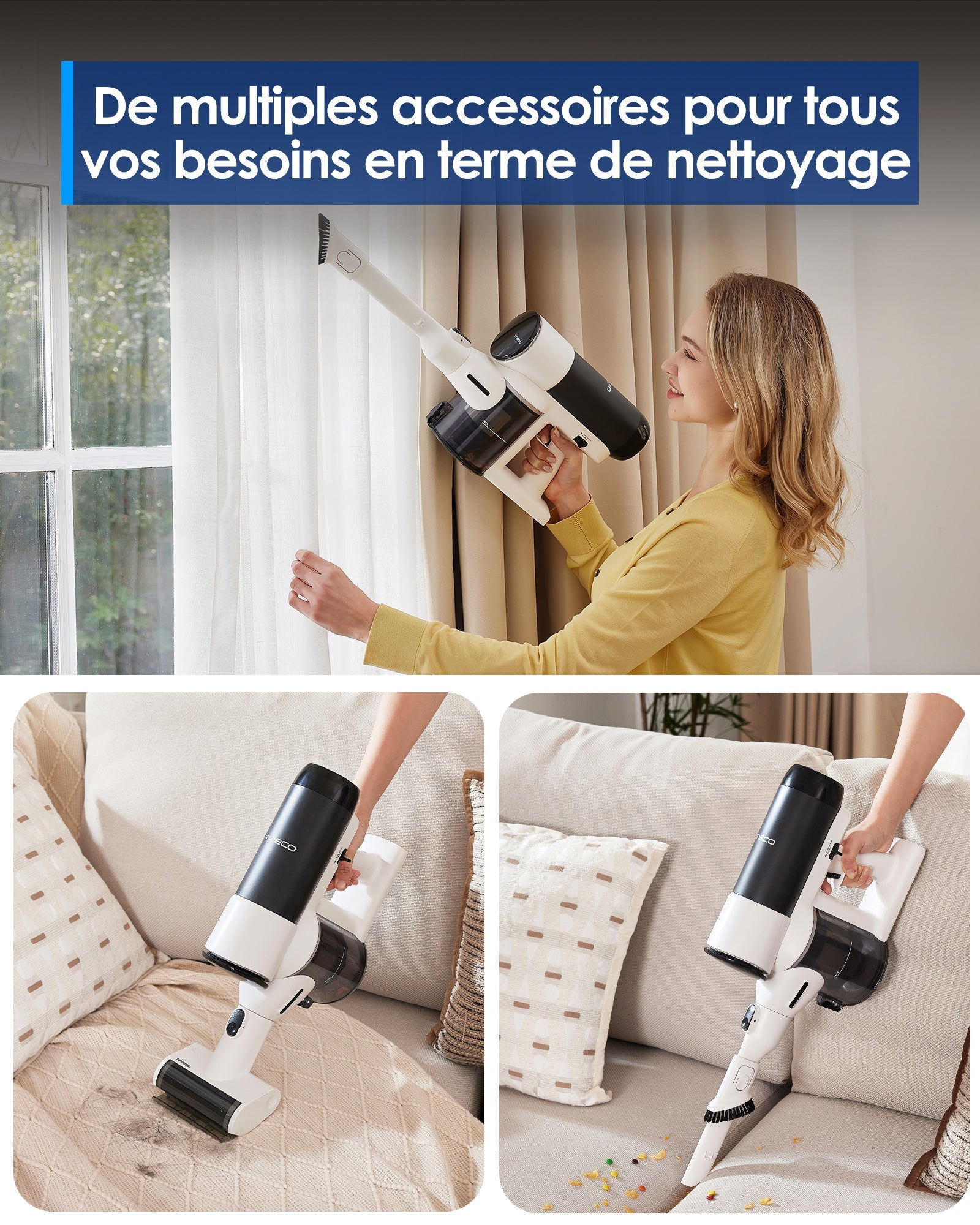 Le Floor ONE Switch S6 Stretch Aspirateur Laveur Sec Et Humide