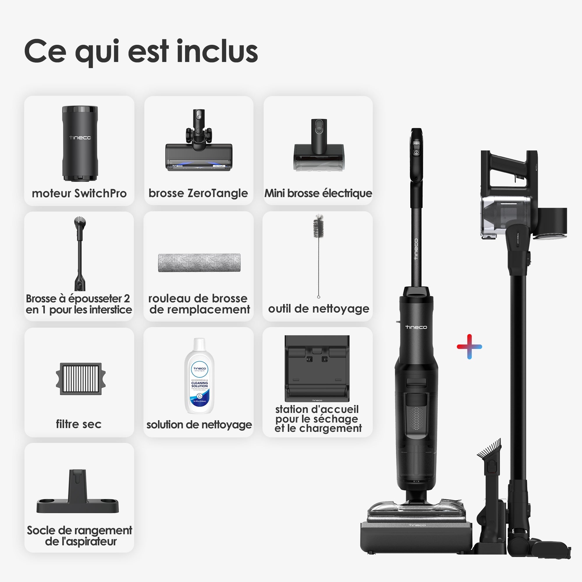 FLOOR ONE SWITCH S7 Stretch Nettoyeur multifonction 5-en-1