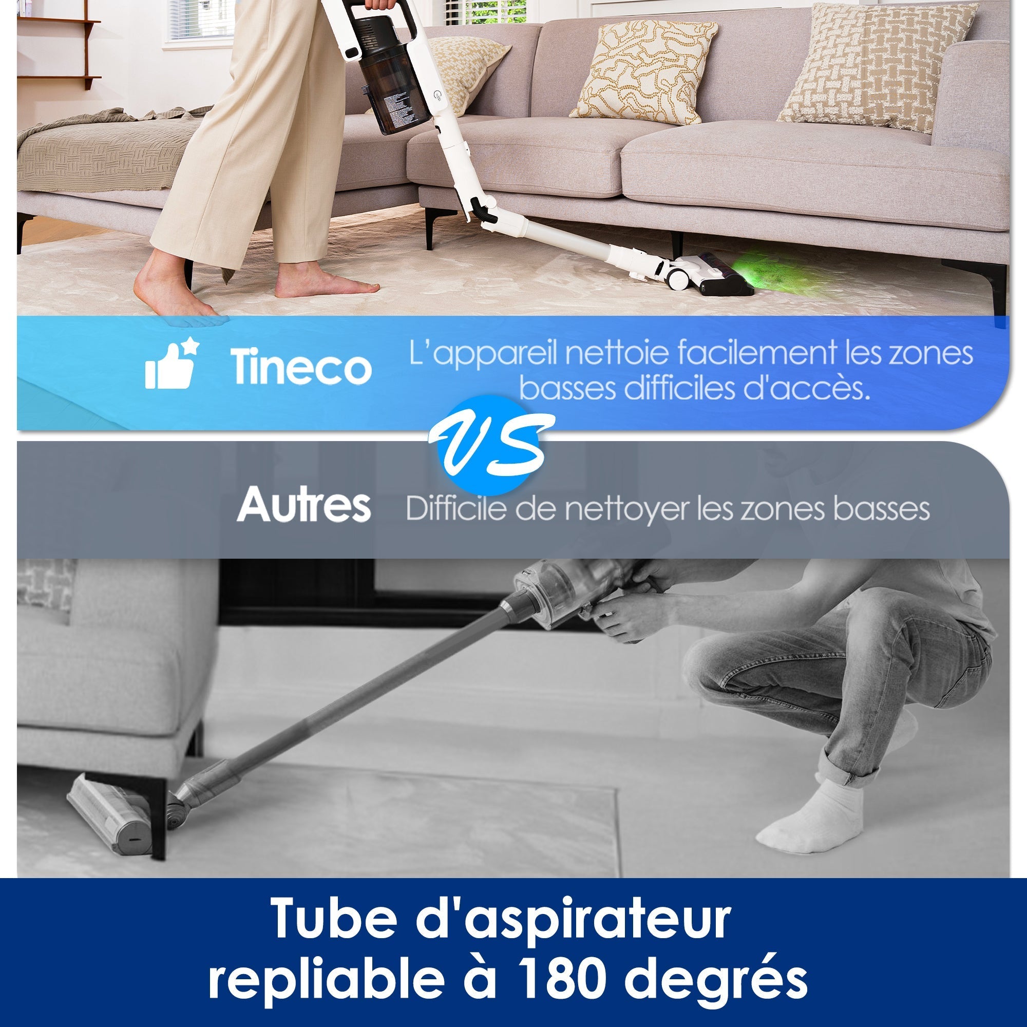 LE PURE ONE A50S PLUS Aspirateur Balai Sans-Fil
