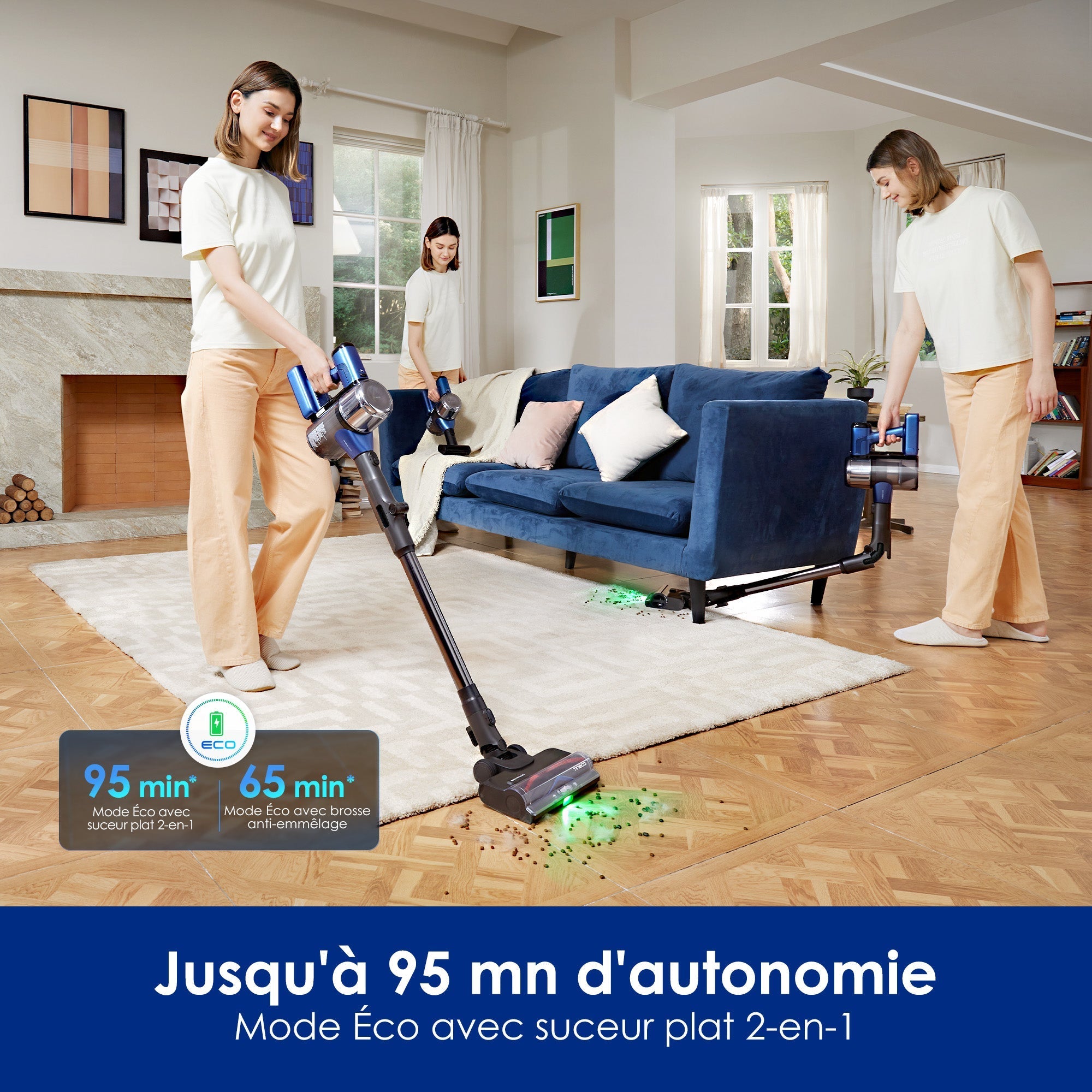 Le Pure One S50 Pro Aspirateur Balai sans Fil