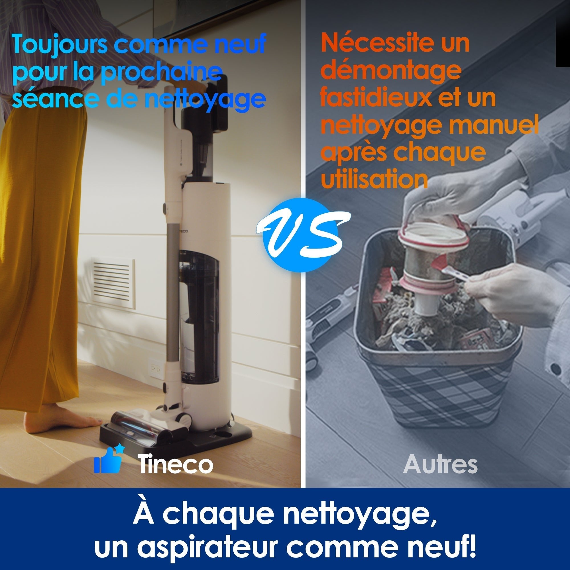 PURE ONE Station 5 PLUS Aspirateur Sans-Fil Intelligent
